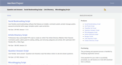 Desktop Screenshot of markerpaper.com